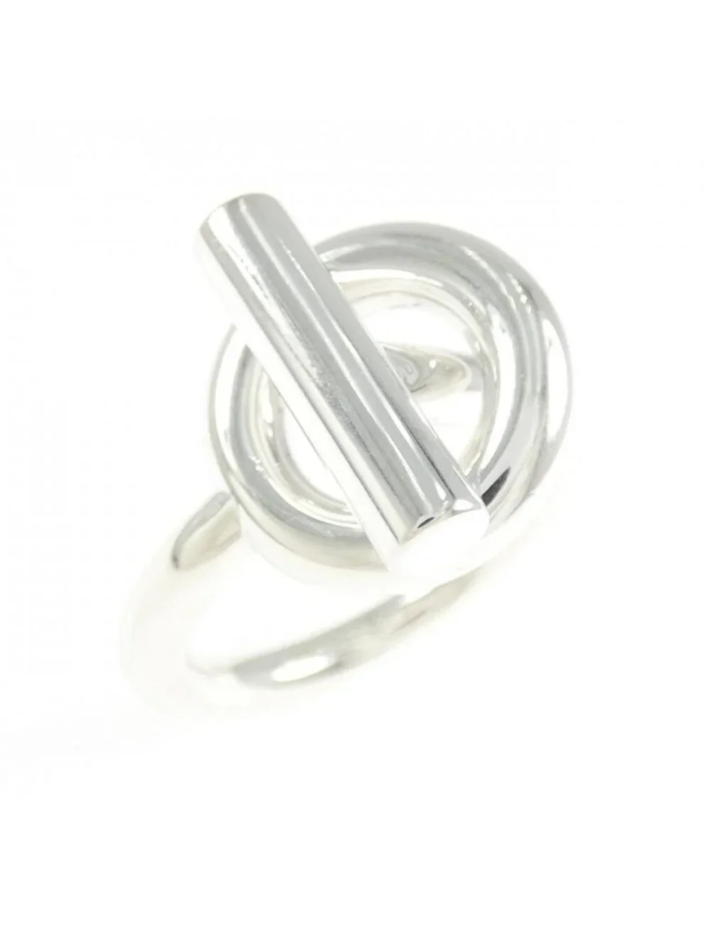 Hermes Echappee Ring Silver